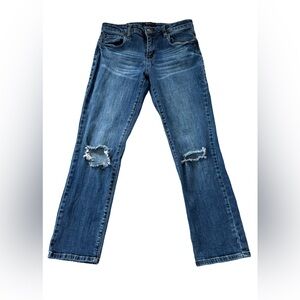 STE blue jeans ladies size waist 27, inseam 25